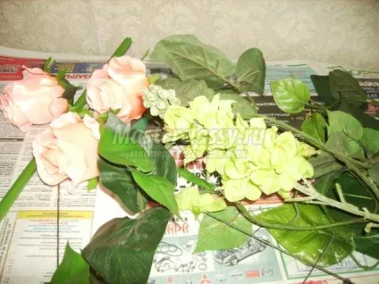 Колаж з штучних квітів своїми руками (колаж з штучних квітів майстер-клас) Колаж з штучних квітів своїми руками