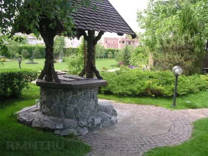 Колодязь на дачі як зробити своїми руками криничний будиночок