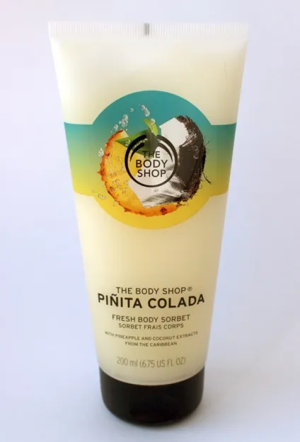 Колекція the body shop pinita colada - скраб, масло і сорбет для тіла (body) Колекція the body shop pinita colada - скраб, масло і сорбет для тіла