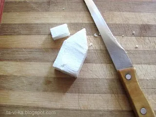 Кораблики з пінопласту