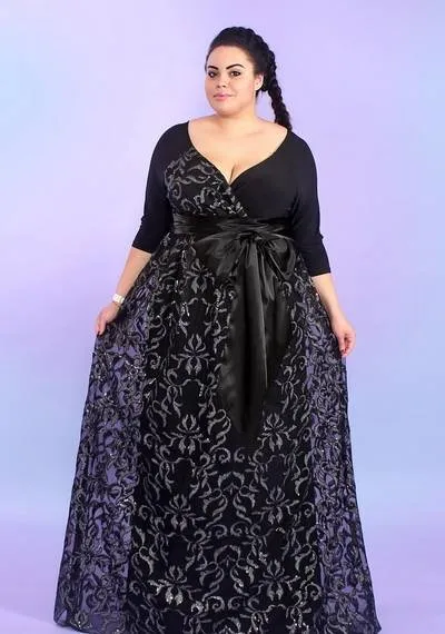 Концертну сукню для повних жінок, фото (повних) Концертну сукню для повних жінок, фото
