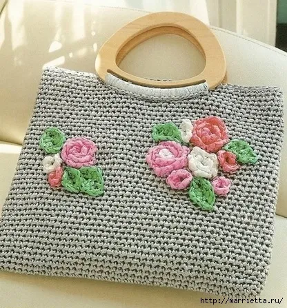 Кошик і сумки гачком з поліетиленових пакетів (блоги) Кошик і сумки гачком з поліетиленових пакетів