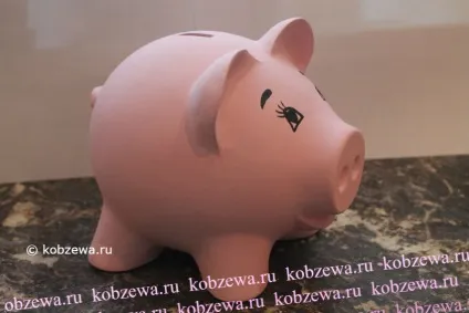 Скарбничка порося, арт-студія натальи Кобзєва (своїми руками) Скарбничка порося, арт-студія натальи Кобзєва
