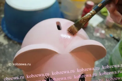 Скарбничка порося, арт-студія натальи Кобзєва (з глини) Скарбничка порося, арт-студія натальи Кобзєва