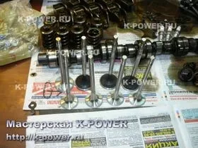 K-power, chery amulet - ремонт гбц після обриву ременя грм (ремонт) K-power, chery amulet - ремонт гбц після обриву ременя грм