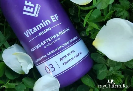 Найкрасивіше мила ви ще не зустрічали! Ef laboratory vitamin ef антибактеріальну рідке мило з (антибактеріальний) Найкрасивіше мила ви ще не зустрічали! Ef laboratory vitamin ef антибактеріальну рідке мило з