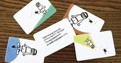 Креативні візитки дизайнерів (дизайнерів) Креативні візитки дизайнерів