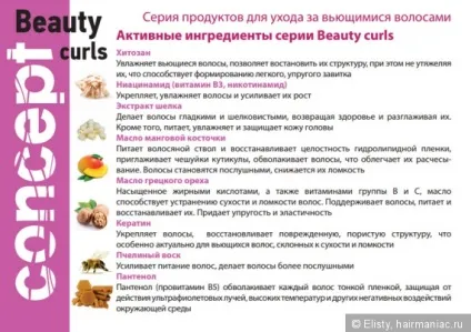 Крем concept, який надихає робити зачіски (кучеряве волосся) Крем concept, який надихає робити зачіски