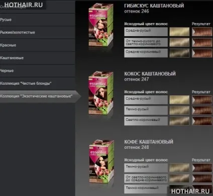 Фарба без аміаку schwarzkopf essential colour відгуки і палітра