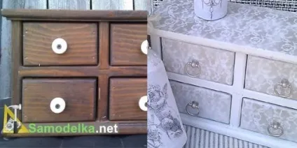 Мереживна меблі - нова техніка фарбування (техніка) Мереживна меблі - нова техніка фарбування