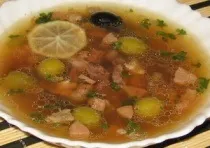 Солянка збірна як в їдальні - покроковий кулінарний рецепт з фото (солянка) Солянка збірна як в їдальні - покроковий кулінарний рецепт з фото