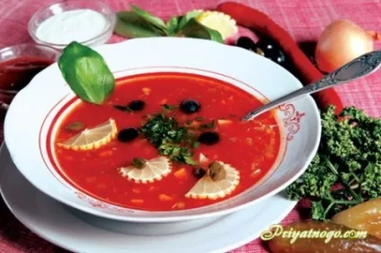 Солянка збірна як в їдальні - покроковий кулінарний рецепт з фото (їдальні) Солянка збірна як в їдальні - покроковий кулінарний рецепт з фото
