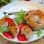 Курячі ковбаски на сковороді гриль (ковбаски) Курячі ковбаски на сковороді гриль