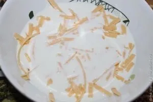 Курка з брокколі запечена під вершковим соусом (запіканка з куркою) Курка з брокколі запечена під вершковим соусом
