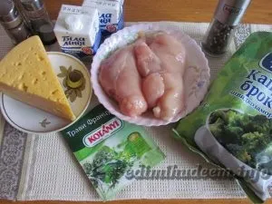 Куряче філе з брокколі в духовці - їмо і худнемо (брокколі) Куряче філе з брокколі в духовці - їмо і худнемо
