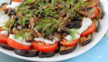 Курка з грибами і сиром (сиром) Курка з грибами і сиром