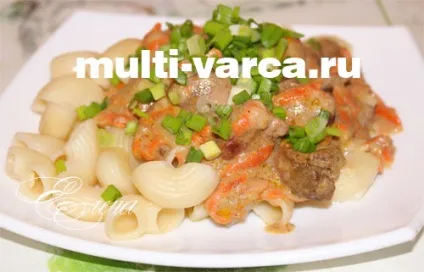Куряча печінка в мультиварці 1
