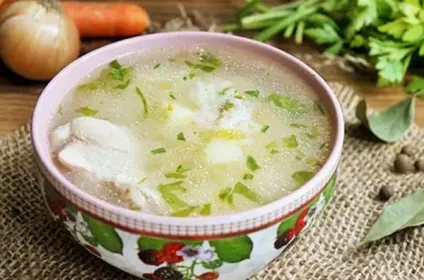 Курячий суп з рисом і картоплею рецепт з фото без засмажкою (курячий) Курячий суп з рисом і картоплею рецепт з фото без засмажкою