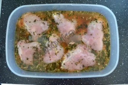 Курка, маринована в пиві - рецепт з покроковими фото (Курка маринована пиві) Курка, маринована в пиві - рецепт з покроковими фото