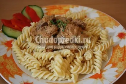 Куряча печінка в мультиварці 2