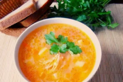Курячий суп з рисом і картоплею рецепт з фото без засмажкою (картоплею) Курячий суп з рисом і картоплею рецепт з фото без засмажкою