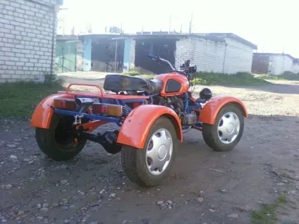 Квадр на базі Дніпра - авто-мото саморобки (базі) Квадр на базі Дніпра - авто-мото саморобки