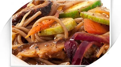 Локшина соба з куркою і овочами, покрокові рецепти (локшина) Локшина соба з куркою і овочами, покрокові рецепти