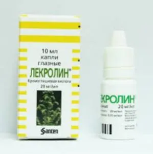 Лекролін, очні краплі інструкція із застосування ціна, відгуки, аналоги