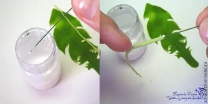 Ліпимо лист кульбаби з холодного фарфору - ярмарок майстрів - ручна робота, handmade (лист кульбаби) Ліпимо лист кульбаби з холодного фарфору - ярмарок майстрів - ручна робота, handmade