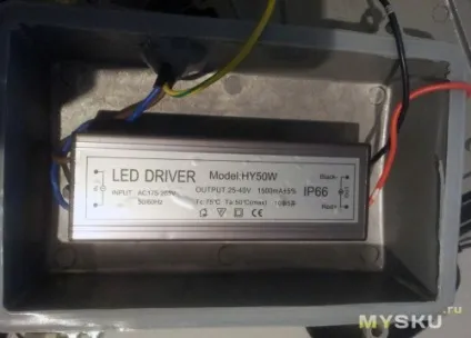 Led прожектор на 50 вт, теплий білий (білий) Led прожектор на 50 вт, теплий білий