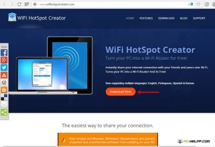 Кращі програми для роздачі wi-fi з ноутбука (роздачі) Кращі програми для роздачі wi-fi з ноутбука