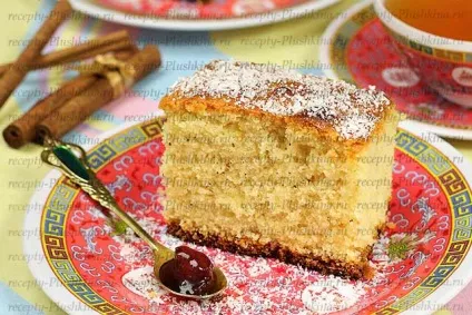 Маннік на кефірі покроковий рецепт з фото (кефірі покроковий рецепт) Маннік на кефірі покроковий рецепт з фото