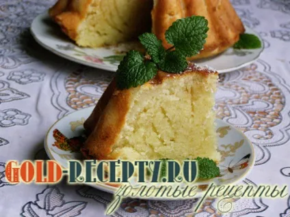 Маннік на молоці, як приготувати маннік на молоці рецепт з фото