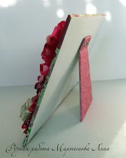 Майстер-клас по рамочці для фото - ярмарок майстрів - ручна робота, handmade (скрап матеріали) Майстер-клас по рамочці для фото - ярмарок майстрів - ручна робота, handmade