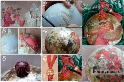 Майстер клас як зробити новорічні кулі своїми руками розпис, декупаж, прикраса новорічних куль (новорічні) Майстер клас як зробити новорічні кулі своїми руками розпис, декупаж, прикраса новорічних куль