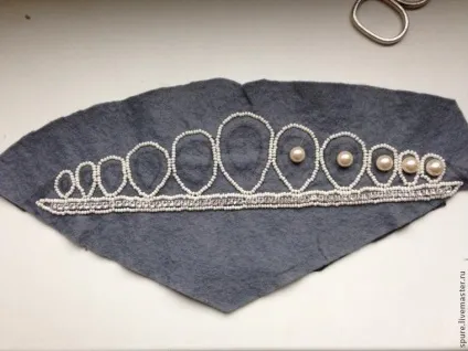 Майстер-клас діадема для принцеси - ярмарок майстрів - ручна робота, handmade