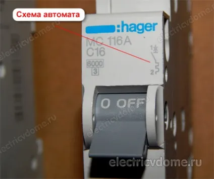 Маркування автоматичних вимикачів