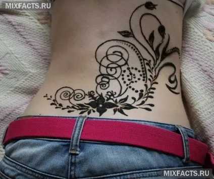 Мехенді на спині фото і ідеї (мехенді на спині) Мехенді на спині фото і ідеї