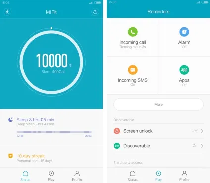 Mi fit - мобільний додаток для фітнесу (додаток) Mi fit - мобільний додаток для фітнесу