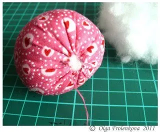 Мк - шиємо полуничку з тканини - ярмарок майстрів - ручна робота, handmade (тканини) Мк - шиємо полуничку з тканини - ярмарок майстрів - ручна робота, handmade