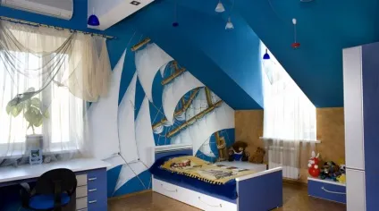 Морська тематика в інтер'єрі
