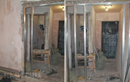 Монтаж перегородки з отвором під двері своїми руками (перегородки) Монтаж перегородки з отвором під двері своїми руками