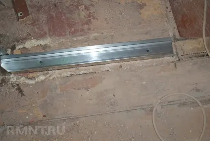 Монтаж перегородки з отвором під двері своїми руками (перегородка з гіпсокартону) Монтаж перегородки з отвором під двері своїми руками