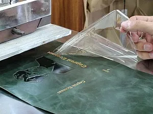 Нанесення гарячого тиснення за допомогою кліше - ярмарок майстрів - ручна робота, handmade (майстрів) Нанесення гарячого тиснення за допомогою кліше - ярмарок майстрів - ручна робота, handmade