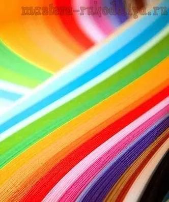 Нарізування квіллінг смужок (папір квіллінг смужки) Нарізування квіллінг смужок