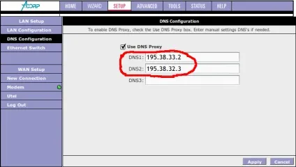 Налаштування adsl модему під utel, linux для чоловіків!