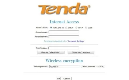 Сумісність роутера tenda