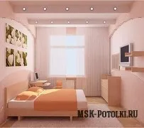 Натяжні стелі в кімнатах площею 10 - 15 кв (натяжні стелі в кімнатах площею 10 метрів) Натяжні стелі в кімнатах площею 10 - 15 кв