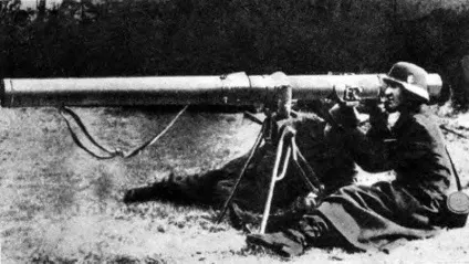 Німецькі ручні протитанкові гранатомети raketenpanzerbuchse 43 ofenrohr () і panzerschrek (rpzb (rpzb43) Німецькі ручні протитанкові гранатомети raketenpanzerbuchse 43 ofenrohr () і panzerschrek (rpzb