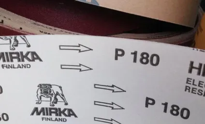 Наждачний папір види зернистості (наждачний) Наждачний папір види зернистості